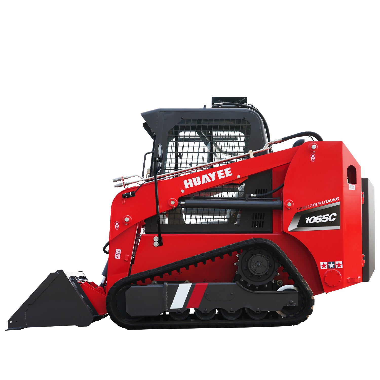 Professional 74HP Cummins EPA Certified Crawler Skid Steer Loader | HUAYEE HY1065C