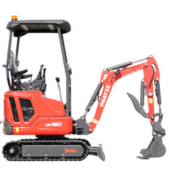 1.6 Ton Mini Excavator with 14HP Kubota Engine & Versatile Hydraulics | HUAYEE HY16C