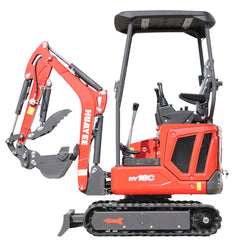 1.6 Ton Mini Excavator with 14HP Kubota Engine & Versatile Hydraulics | HUAYEE HY16C