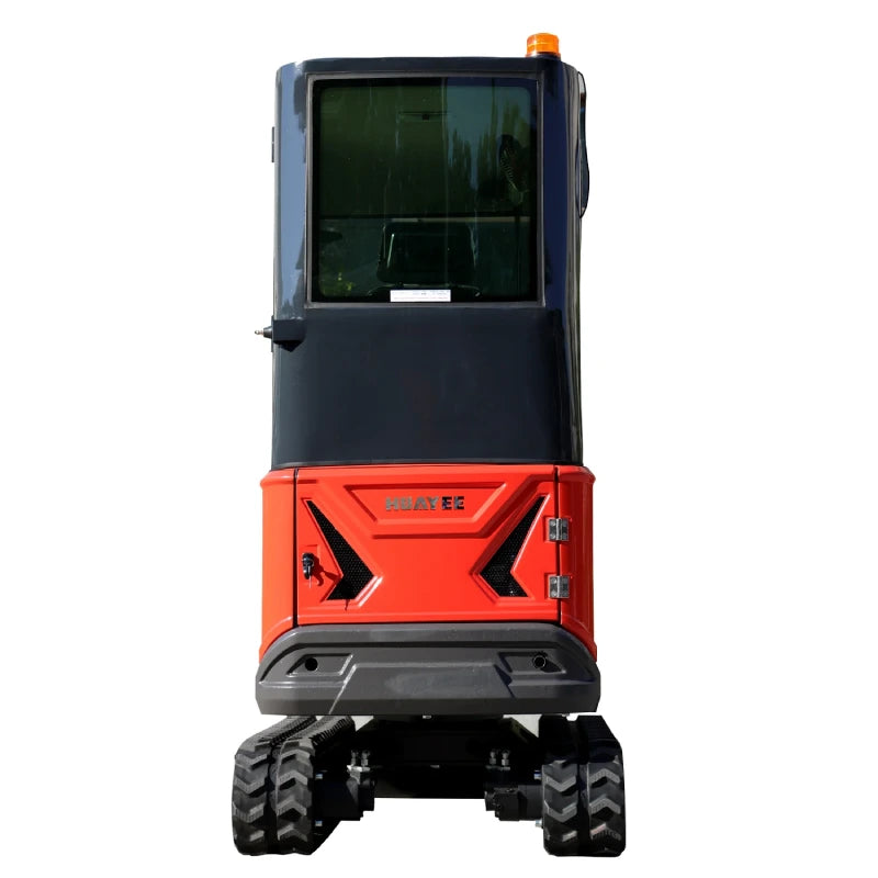 2-Ton Mini Excavator | 14hp Kubota Engine | Climate-Controlled Cab | HUAYEE HY18C