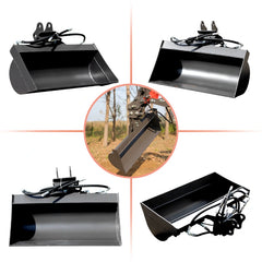 32 inch tilt bucket angle display for mini excavators